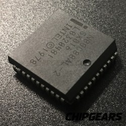 Intel N80C88AL-2 CPU SX016 8088 Processor 16bit 8MHz PLCC44 CMOS Ver