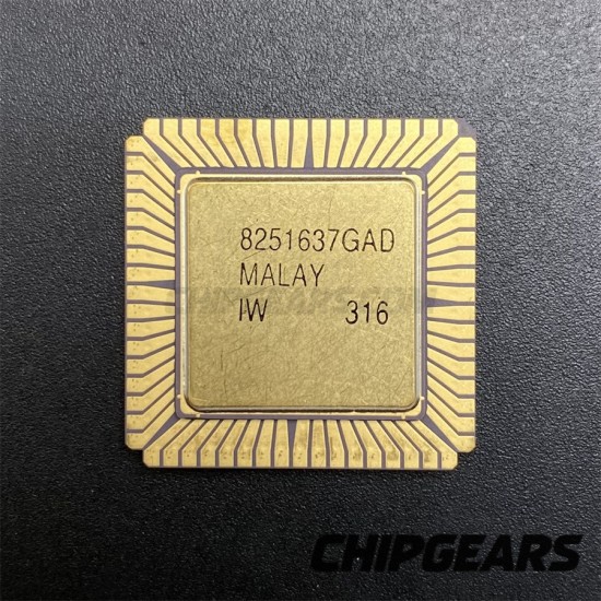 Intel R80C186-12 CPU CLCC68 12MHz CMOS 186 Processor 16Bit 80186 Microprocessor