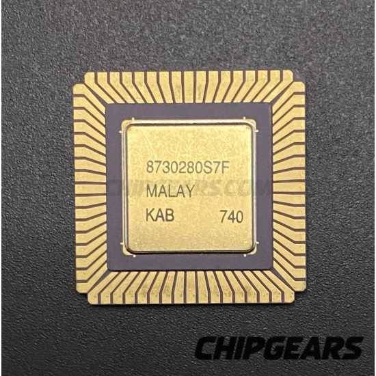 Intel R80C186XL12 CPU Ceramic LCC68 12.5MHz 186 Processor 16Bit Enhanced 80186