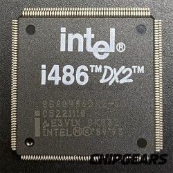 Intel SB80486DX2-50 CPU SK032 50MHz 3.3V QFP 486 Processor 80486 Microprocessor