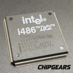 Intel SB80486DX2-50 CPU SK032 50MHz 3.3V QFP 486 Processor 80486 Microprocessor