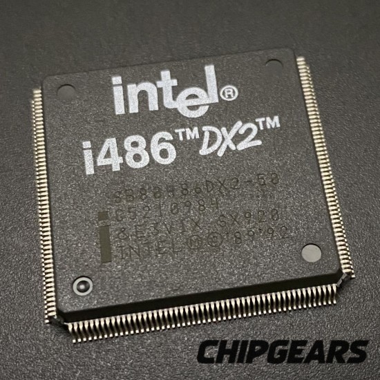 Intel SB80486DX2-50 CPU SX920 50MHz 3.3V QFP 486 Processor 80486 NOS