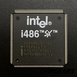 Intel SB80486SX-33 CPU SX855 33MHz 3.3V QFP 486 Processor 80486 NOS