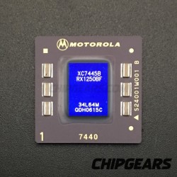 Motorola PowerPC G4 CPU XC7445B-RX1250BF Processor 1250MHz 1.25GHz BGA360 NOS