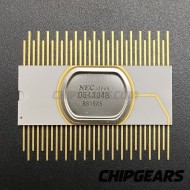 NEC D54304B Microprocessor White Ceramic DIP64 Uncommon Package QUIP64 Processor
