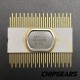 NEC D54304B Microprocessor White Ceramic DIP64 Uncommon Package QUIP64 Processor
