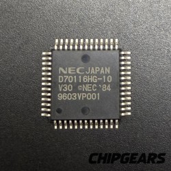 NEC D70116HGC-10-3B6 CPU V30 8086 Processor QFP52 10MHz Microprocessor D70116