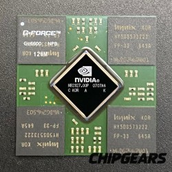 Nvidia Geforce GO6600 NPB GPU NV43 Graphics Processor Curie 375MHz 128MB BGA