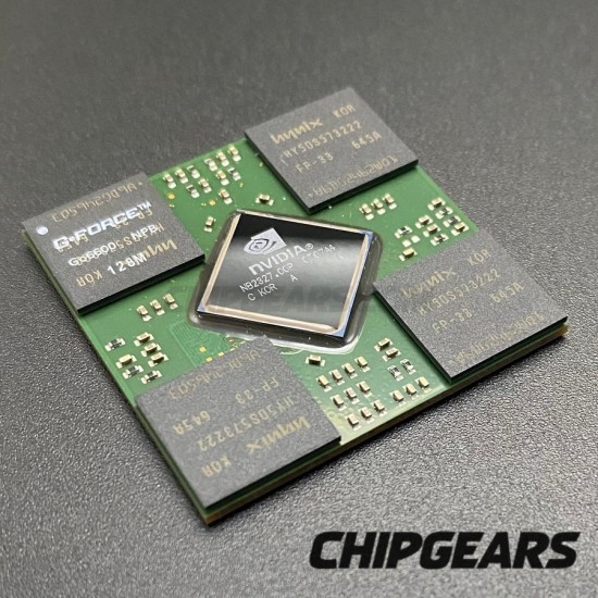 Nvidia Geforce GO6600 NPB GPU NV43 Graphics Processor Curie 375MHz 128MB BGA