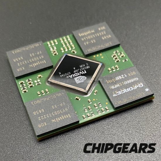 Nvidia Geforce GO6600 NPB GPU NV43 Graphics Processor Curie 375MHz 128MB BGA