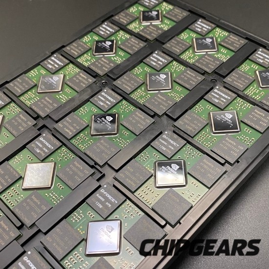 Nvidia Geforce GO6600 NPB GPU NV43 Graphics Processor Curie 375MHz 128MB BGA