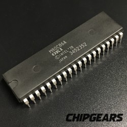 OKI M80C86A CPU Vintage 8086 Processor DIP40 5MHz Low power CMOS version