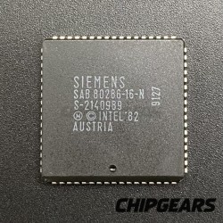 Siemens SAB80286-16-N CPU 16MHz 5V 286 Processor PLCC68 16-bit Microprocessor