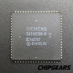 Siemens SAB80286-N CPU 286 Processor 8MHz 5V PLCC68 16-bit Microprocessor