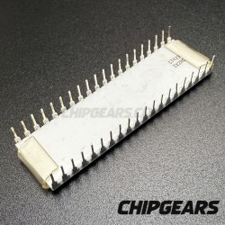 Signetics 2650AI CPU White Ceramic DIP40 1MHz 8bit Microprocessor Rare 