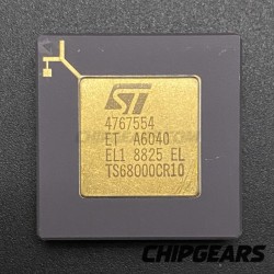 ST TS68000CR10 Processor MC68000 32Bit CPU PGA68 10MHz CISC SGS-THOMSON 1988