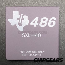Texas Instruments TI486SXL-40 CPU 40MHz 3.45V PGA168 32bit Processor OEM RARE