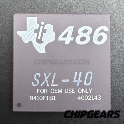 Texas Instruments TI486SXL-40 PGA132 386 CPU 40MHz 32bit 80386 Microprocessor