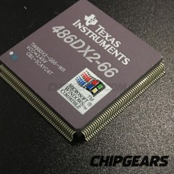 Texas Instruments TI486DX2-G66-WR CPU QFP208 66MHz Vintage 80486 Processor Rare
