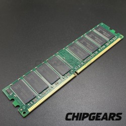 Transcend DDR 1GB Memory DDR1 400MHz UDIMM RAM 2Rx8 2.5V TS128MLD64V4J Samsung