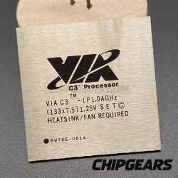 VIA C3-LP1.0AGHz CPU C3 1000MHz 1GHz Nehemiah BGA368 x86 32bit Processor EBGA