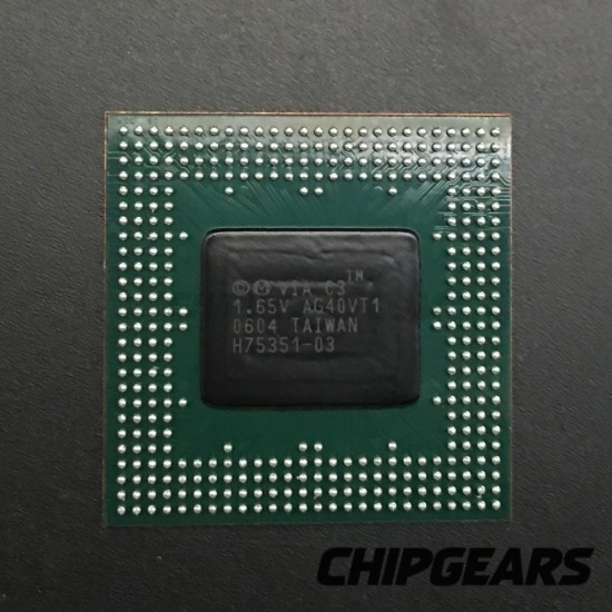 VIA PC1000 CPU C3 800MHz Samuel2 BGA368 x86 32bit Processor PC-1 Uncommon