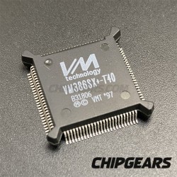 VMT VM386SX+-T40 CPU 40MHz QFP100 ALI M1386 32bit i386SX x86 Processor