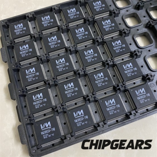 VMT VM386SX+-T40 CPU 40MHz QFP100 ALI M1386 32bit i386SX x86 Processor