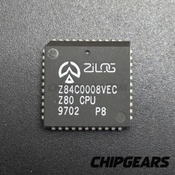 Zilog Z80 CPU Z84C0008VEC 8MHz LCC44 Processor 8Bit CMOS Z80  Microprocessor