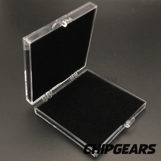 M68 Antistatic IC Storage Box Conductive ESD Chip Protective Case PGA 386 486