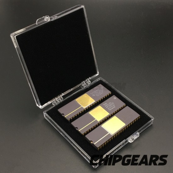 M68 Antistatic IC Storage Box Conductive ESD Chip Protective Case PGA 386 486