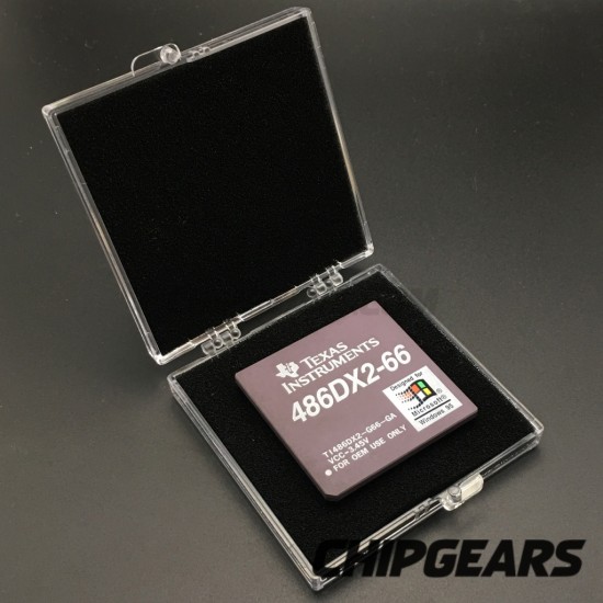 M68 Antistatic IC Storage Box Conductive ESD Chip Protective Case PGA 386 486