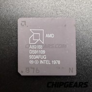 RARE AMD A80188 CPU DS91109 PGA68 8MHz 188 Processor 16Bit 80188 Microprocessor 