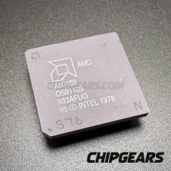 RARE AMD A80188 CPU DS91109 PGA68 8MHz 188 Processor 16Bit 80188 Microprocessor 