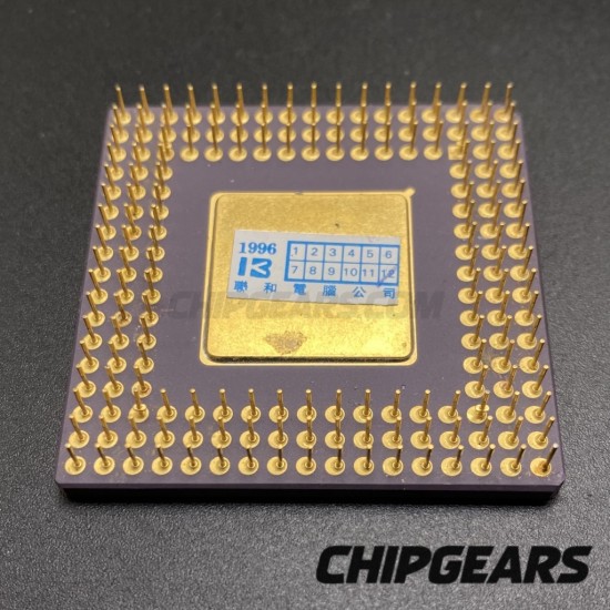 AMD A80486DX4-100SV8B CPU 80486 PGA168 100MHz 3.3V 32-bit Processor 0494