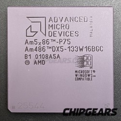 AMD AM486DX5-133W16BGC CPU AM5x86-P75 80486 133MHz PGA168 486 Processor