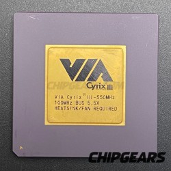 VIA Cyrix III-550MHz CPU C3 X86 1.9V Socket370 32Bit Processor PGA370 New Logo
