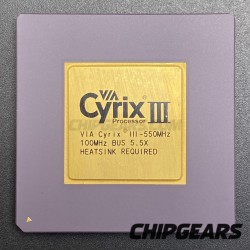 VIA Cyrix III-550MHz CPU C3 X86 1.9V Socket370 32Bit Processor PGA370 Uncommon