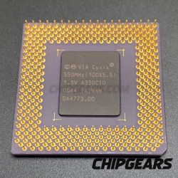 VIA Cyrix III-550MHz CPU C3 X86 1.9V Socket370 32Bit Processor PGA370 Uncommon