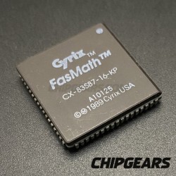 Cyrix CX-83S87-16-KP -20 FPU Ceramic LCC FasMath Math Processor 387SX CX83S87