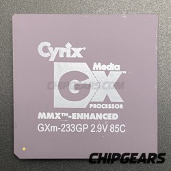 Cyrix GXm-233GP 2.9V 85C CPU 233MHz MediaGX Processor PGA320 32Bit 85C