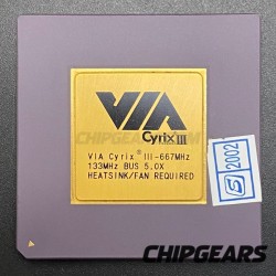 VIA Cyrix III 667MHz CPU C3 Samuel Socket370 32-Bit Processor PGA370 Uncommon