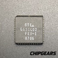 GTE G65SC02 PEI-1 CPU 6502 Processor CMOS PLCC44 Industrial 1MHz Microprocessor
