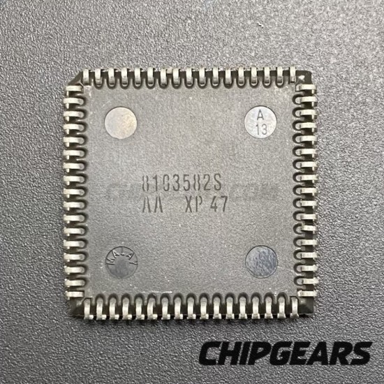 Harris N80C286-12 CPU Intel 80286 CMOS Version Processor LCC 12MHz Intel 286