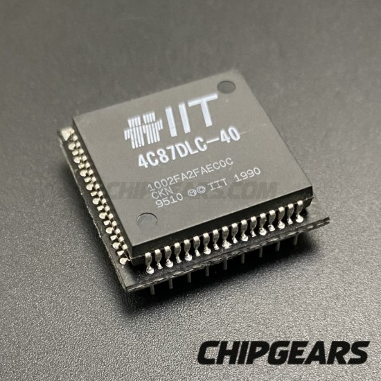 IIT 4C87DLC-40 FPU Math Coprocessor 387 Float Point Unit 40MHz PGA68 80387DX