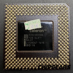 Intel Celeron 500MHz CPU SL3FY FV80524RX500128 128KB 66MHz 2V Processor