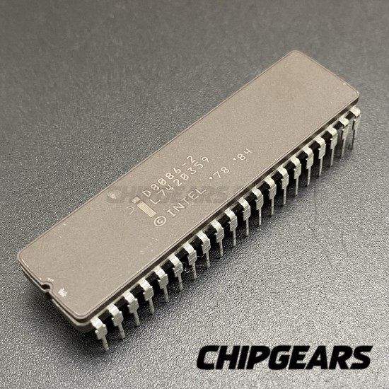 Intel D8086-2 CPU DIP40 8MHz 16-bit 8086 Processor High Frequency Tested