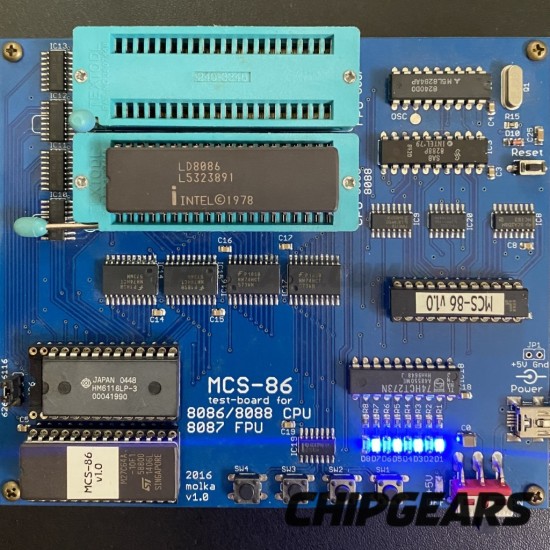 Intel LD8086 CPU CDIP40 5MHz 8086 Processor x86 Microprocessor  Extended Temp