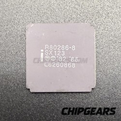 Intel R80286-8 CPU SX123 CLCC68 8MHz 16Bit 5V x86 Processor 286 Microprocessor Rare Sspec