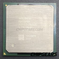 Intel Pentium4 CPU 3.2GHZ 512KB 533MHz 3200MHz Mobile SL77R PGA478 Northwood